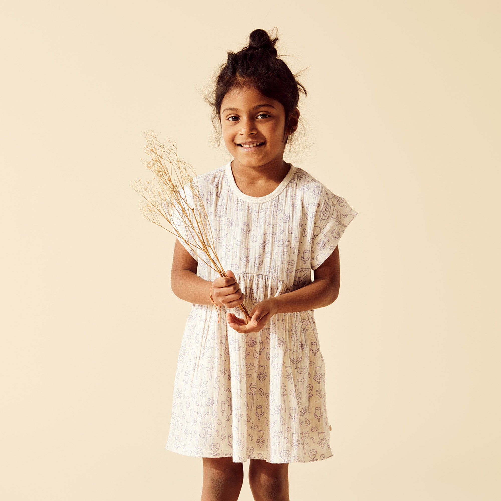 Flow Organic Crinkle Dress