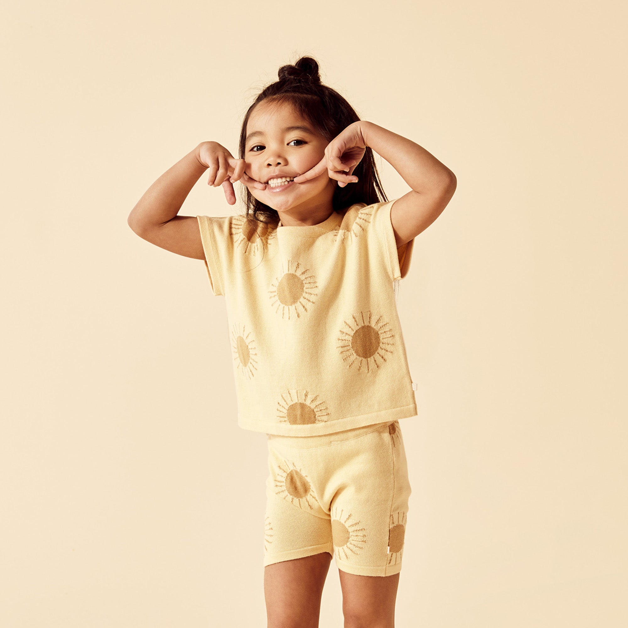 Sunshine Organic Knitted Set