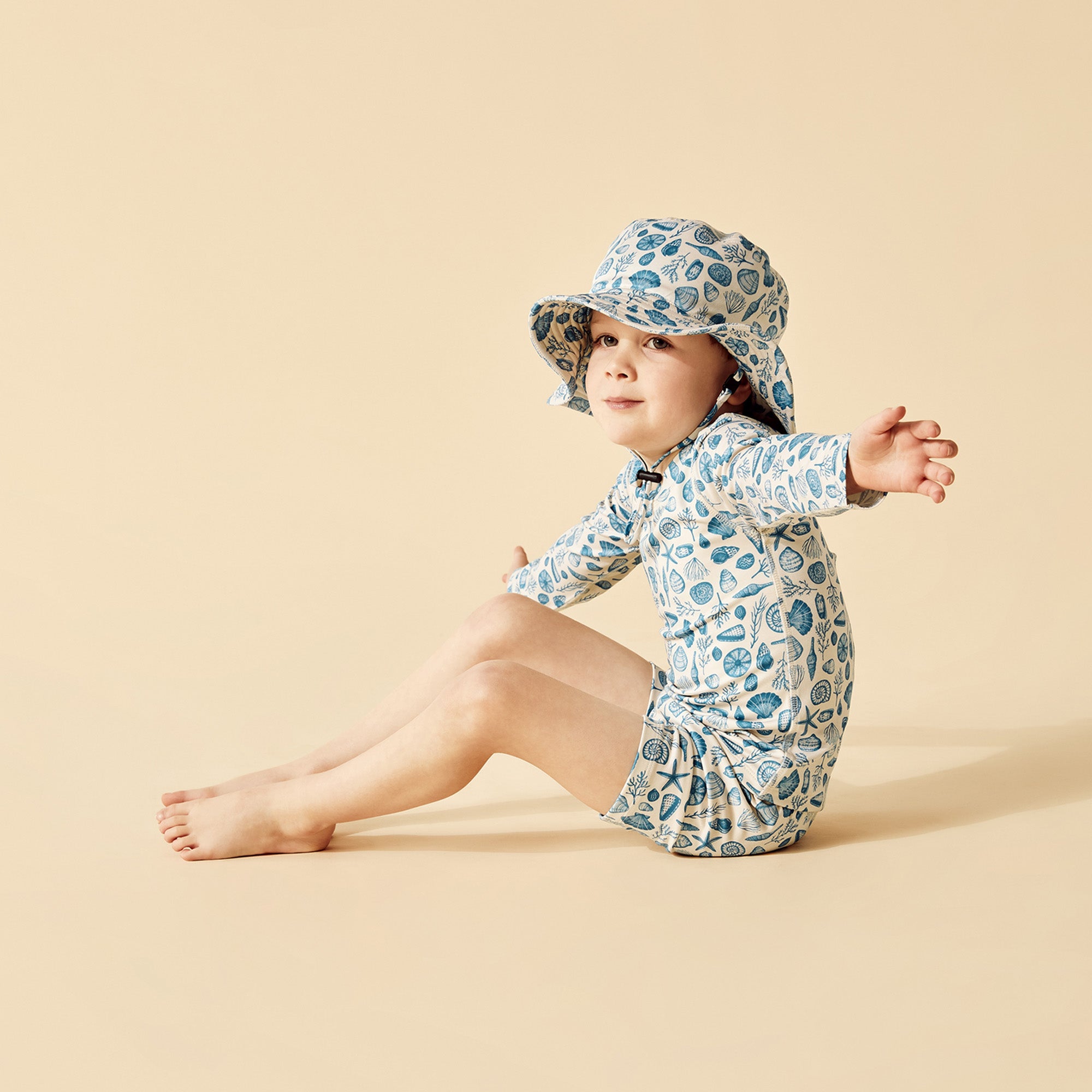 Shells Swim Sun Hat