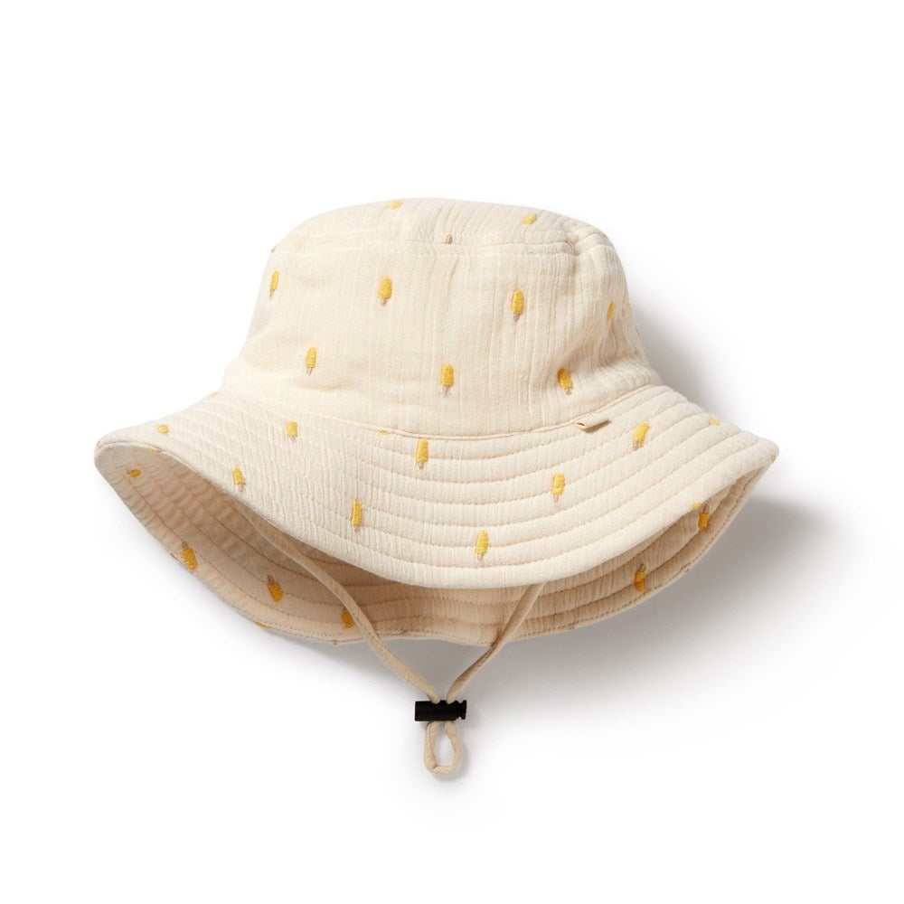 Ice Pops Organic Crinkle Sun Hat