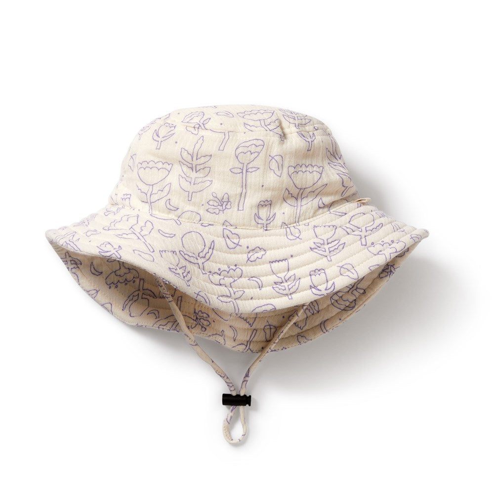 Flow Organic Crinkle Sun Hat