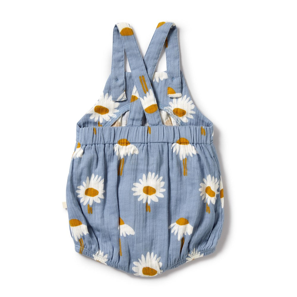 Daisy Floral Organic Crinkle Bodysuit