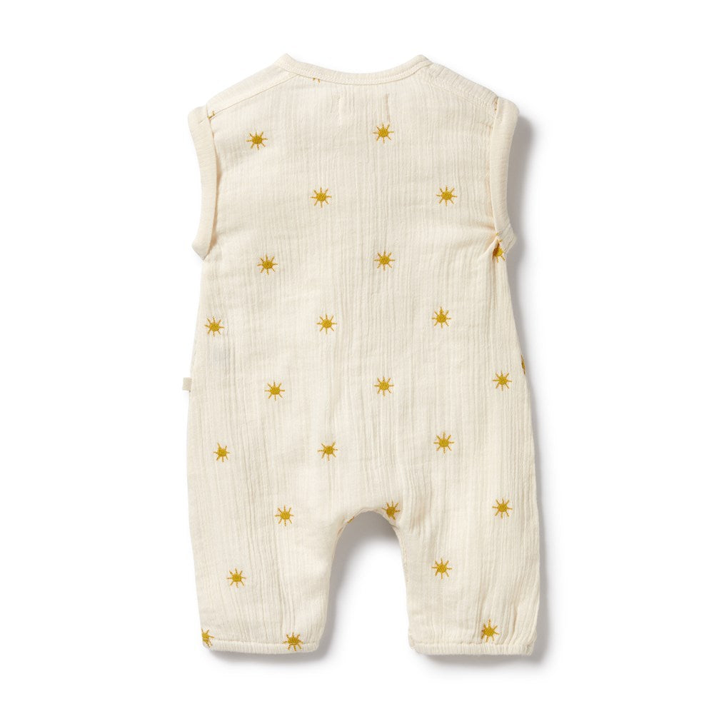 Sunshine Organic Crinkle Growsuit