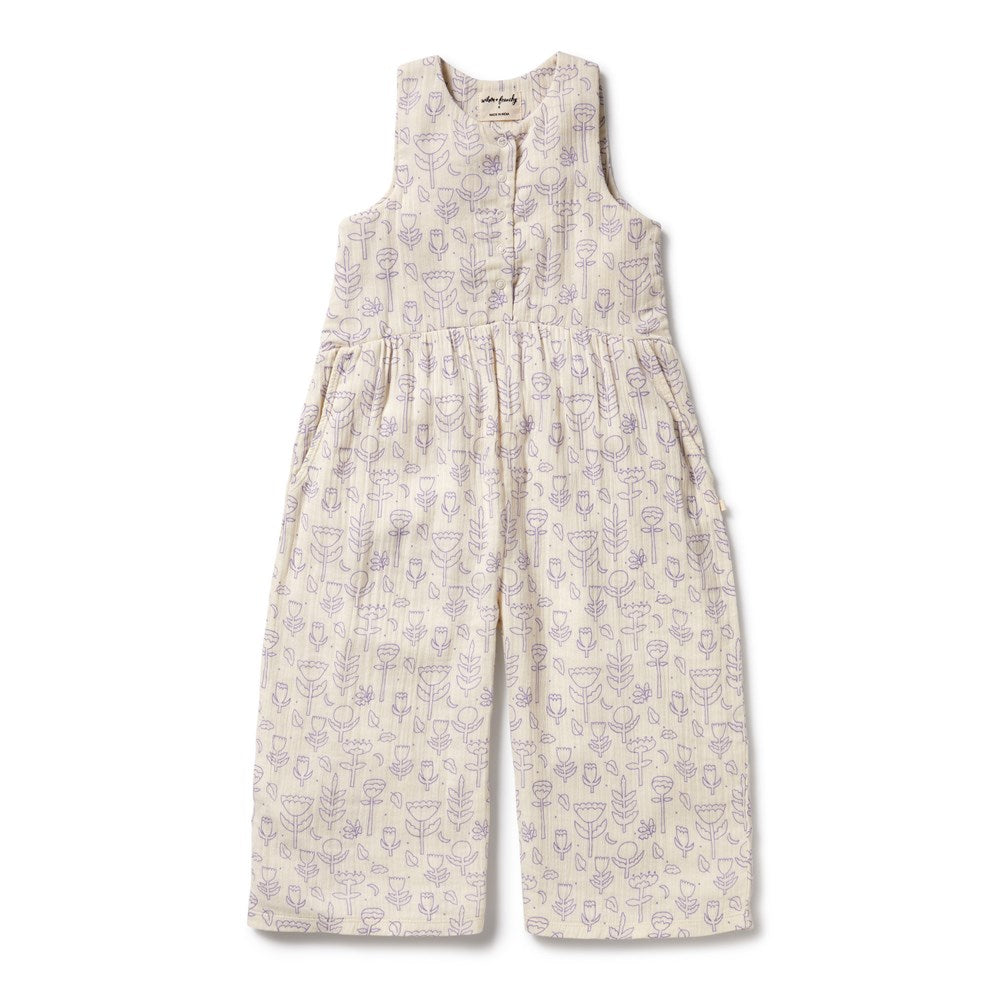 Flow Organic Crinkle Jumpsuit