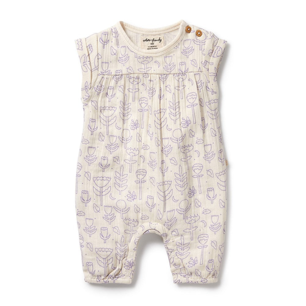 Flow Organic Crinkle Jumpsuit