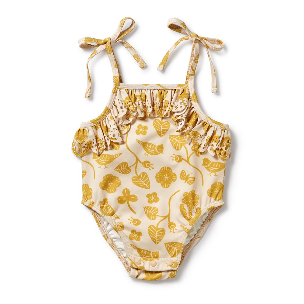 Goldie Floral Cutwork Swimsuit