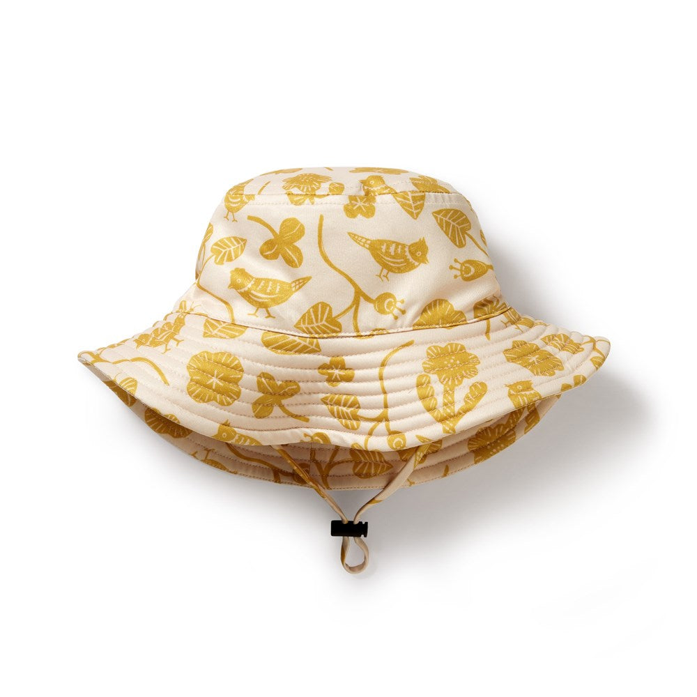 Goldie Floral Swim Sun Hat