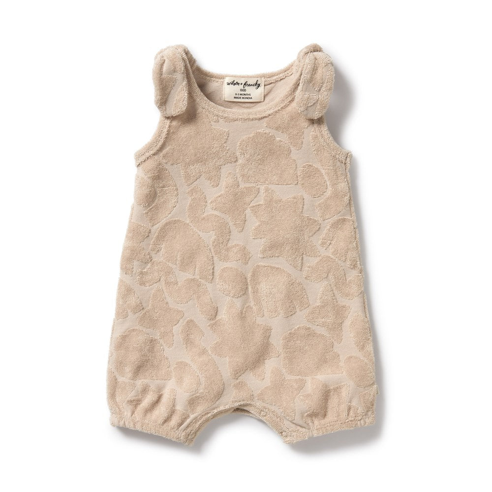 Pattern Play Organic Terry Playsuit