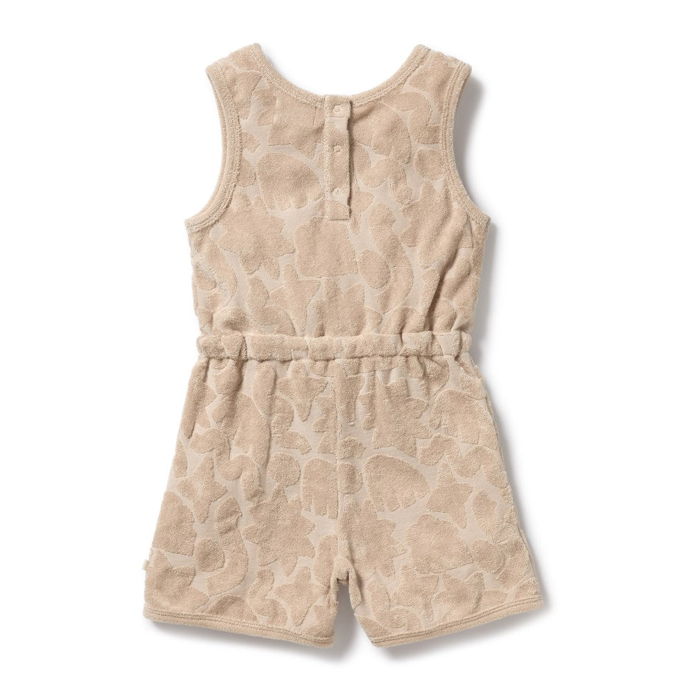 Pattern Play Organic Terry Playsuit