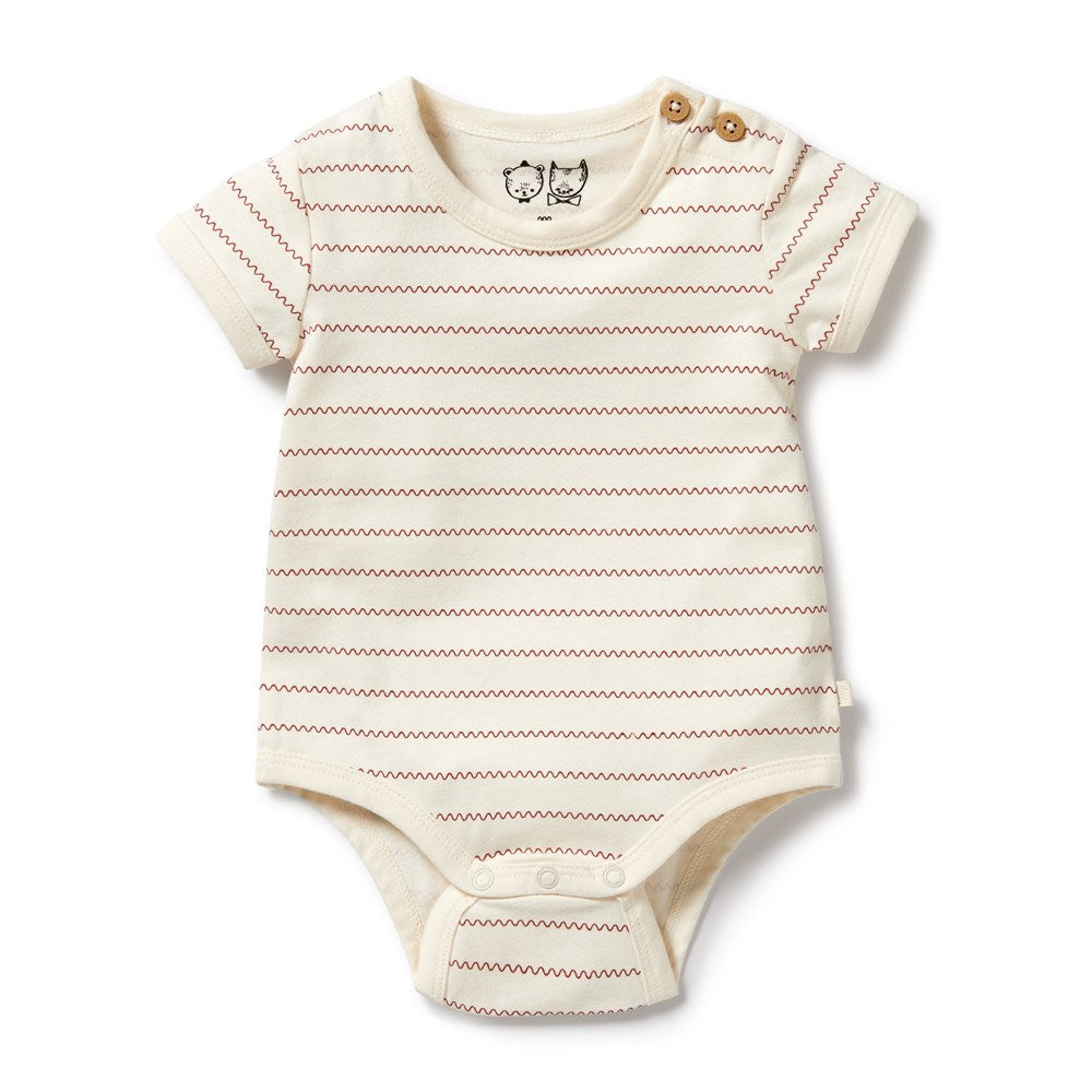 Squiggle Organic Bodysuit