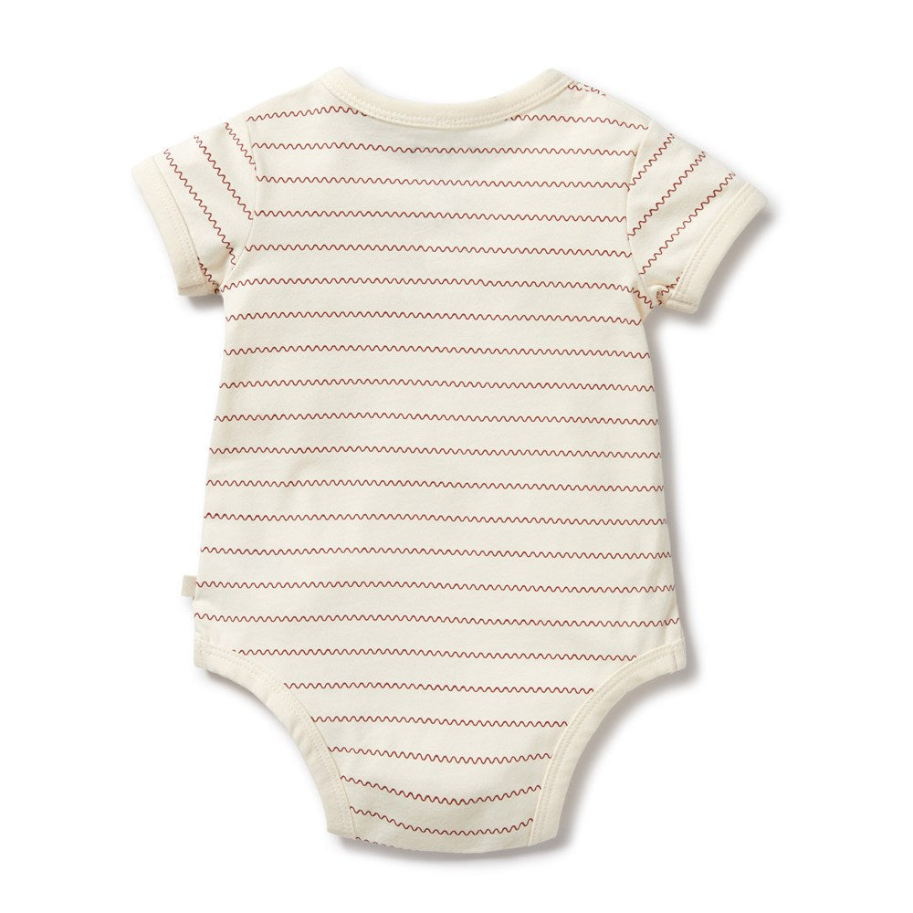 Squiggle Organic Bodysuit