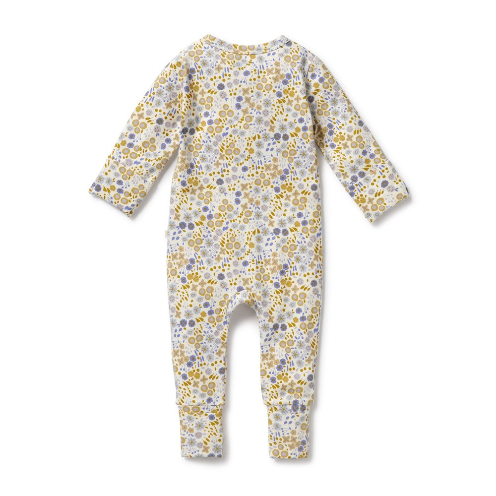 Little Meadow Organic Zipsuit with Feet