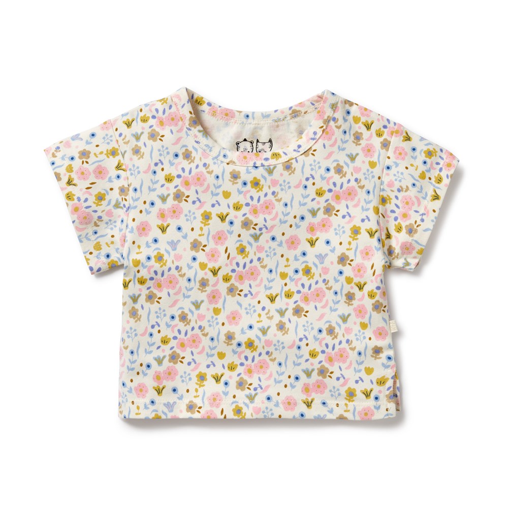 Ava Floral Organic Tee