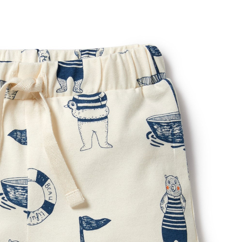 Nautical Bear Organic Short