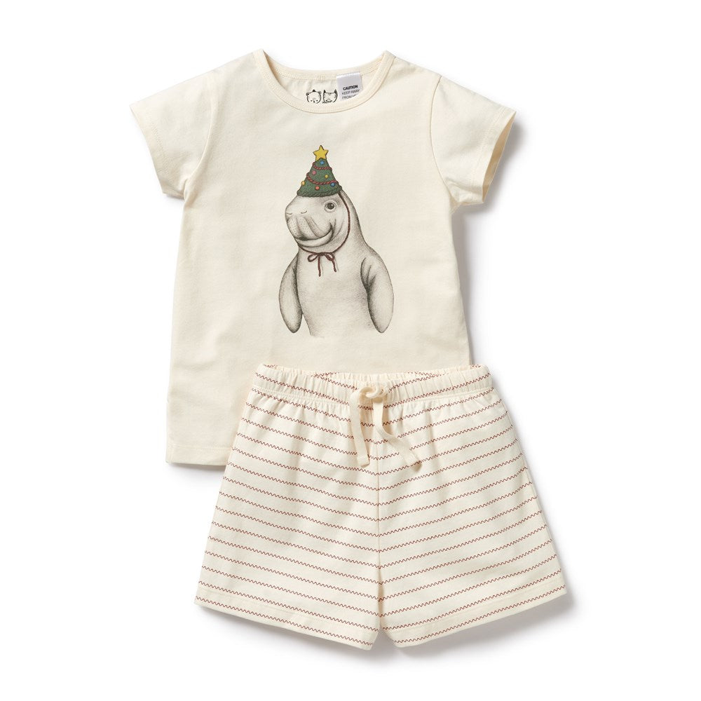 Dugong Organic Christmas Pyjamas