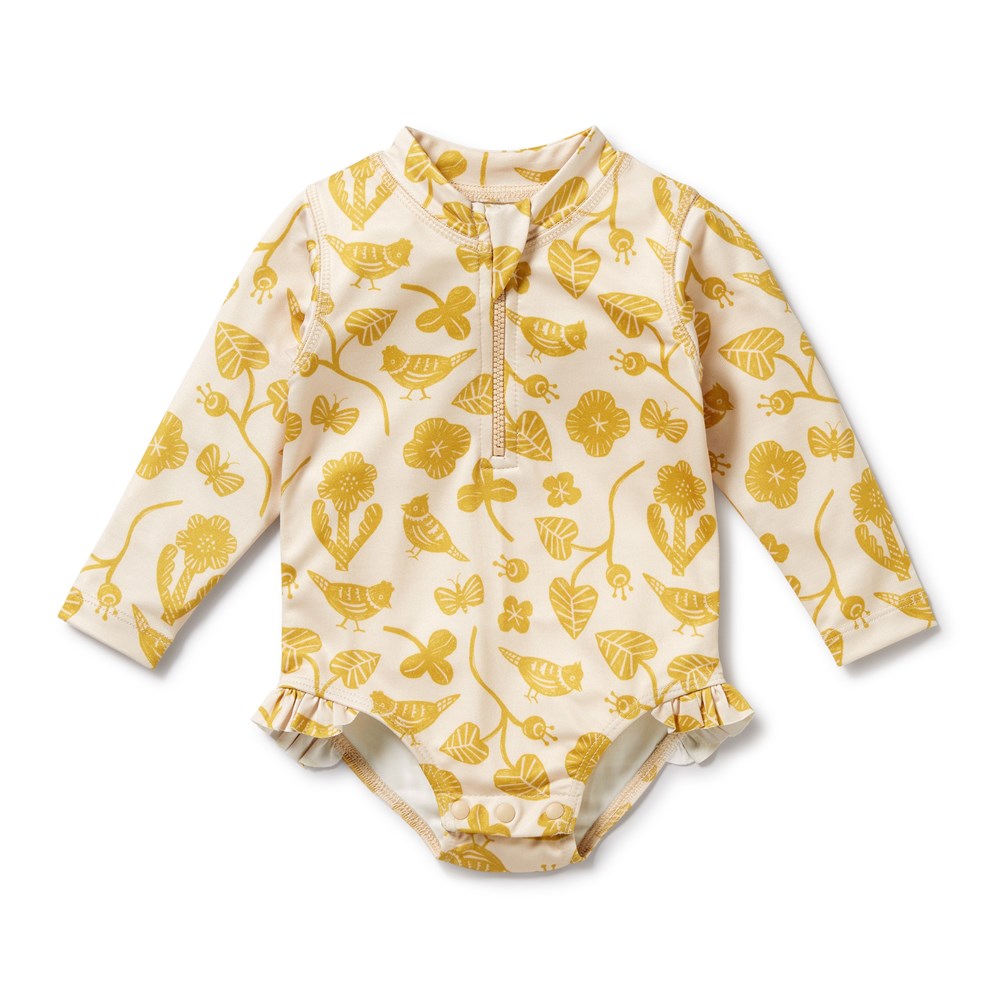 Goldie Floral Long Sleeve Swimsuit