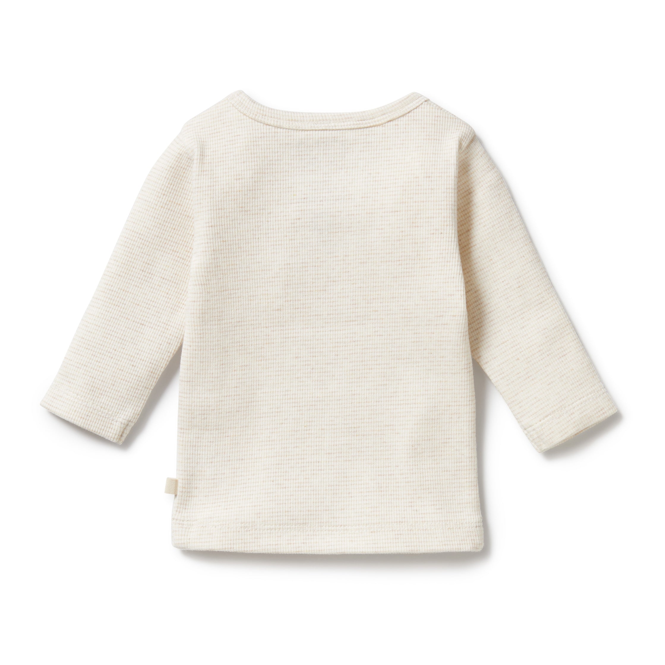 Organic Stripe Rib Long Sleeved Top Top Wilson Frenchy